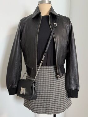 ARITZIA Wool & Cashmere Classic A-Line Skirt